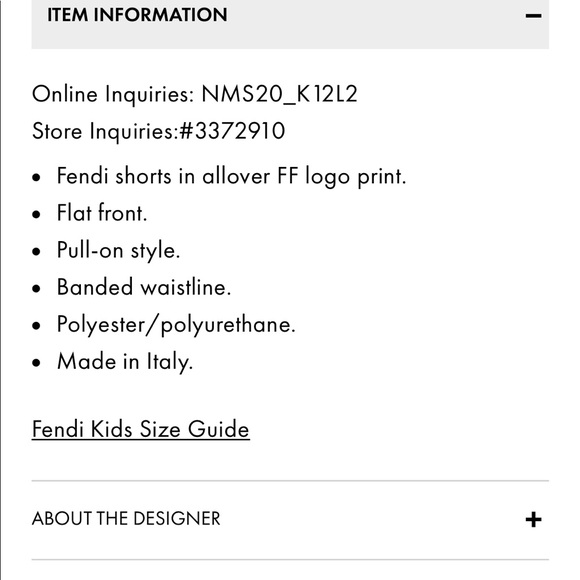 Fendi Shorts - Picture 7 of 8